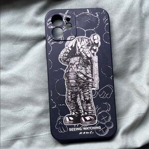 Black Designer Phone Case